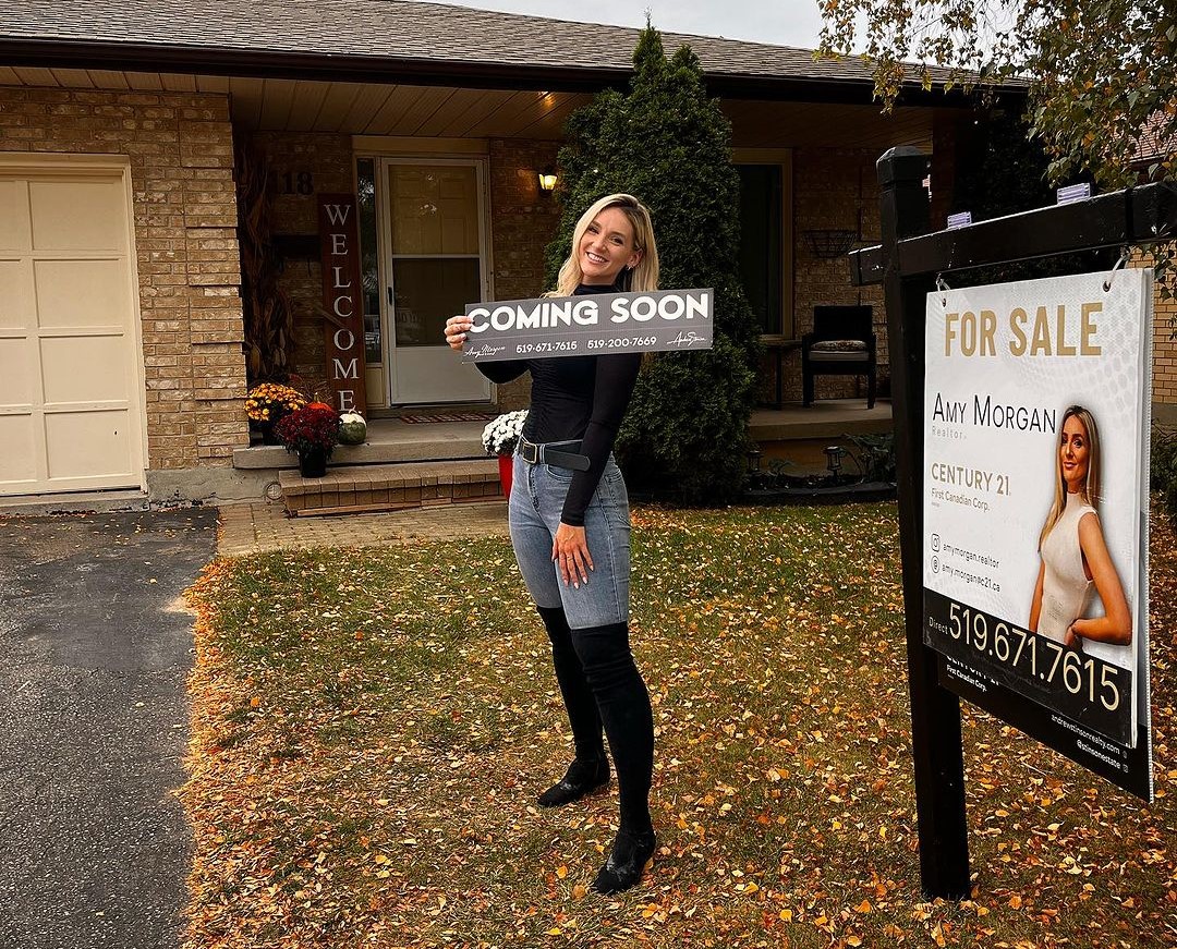 Amy Morgan as a real estate agent brings homes to market quickly.